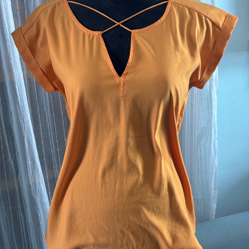 Orange Women's Top